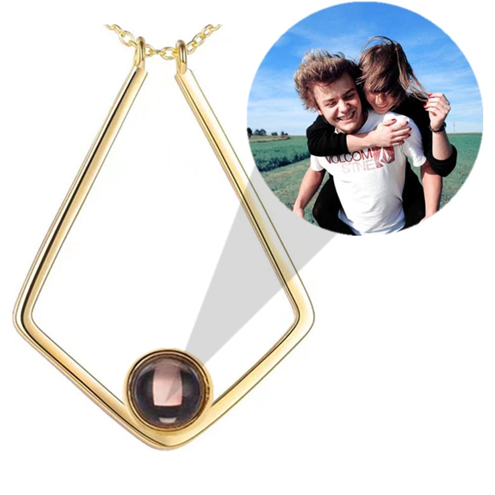 Personalized Picture Projection Necklace