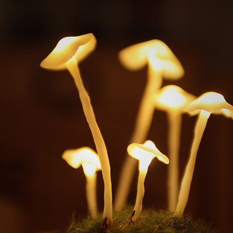 Hand-Made Creative Retro Mushroom Night Light