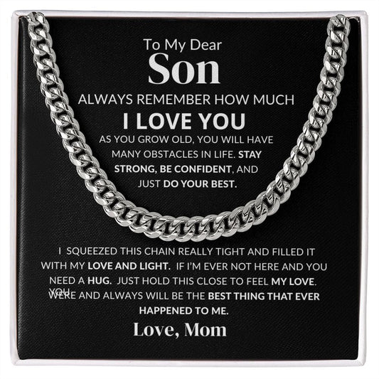 Son | I Love You | Cuban Link Chain