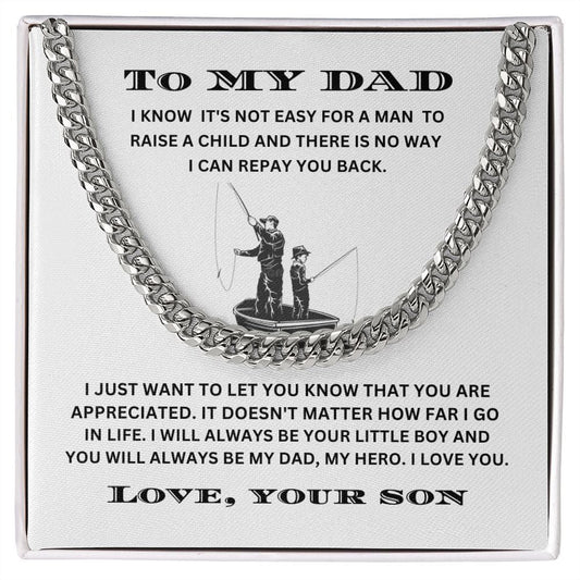 To My Dad | My Hero ( Interlocking Chain)