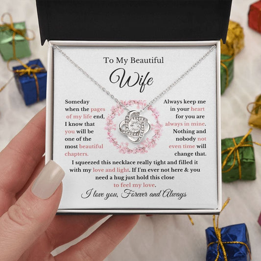 To My Beautiful Wife | Most Beautiful Chapter | Love Knot Necklace